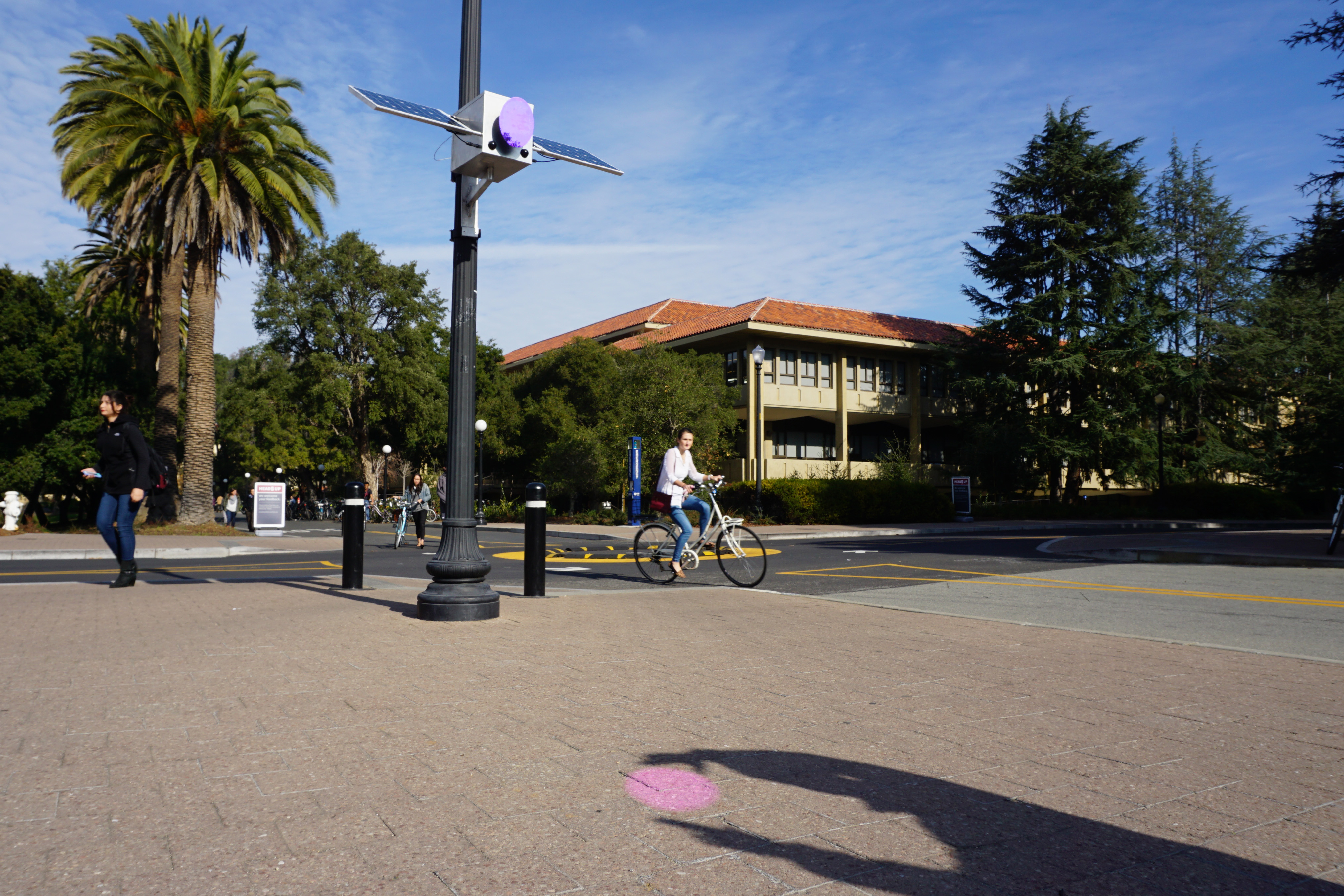 Shadow play with the spot at Stanford